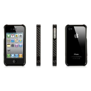 Чехол Griffin Elan Frame Graphite Black for iPhone 4/4S (GB01791)